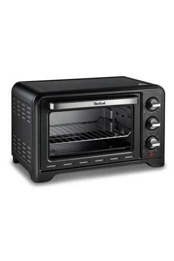TEFAL OF444834 Convection Oven, 19L, 240°C, 1380W, 6 Programs (Black)