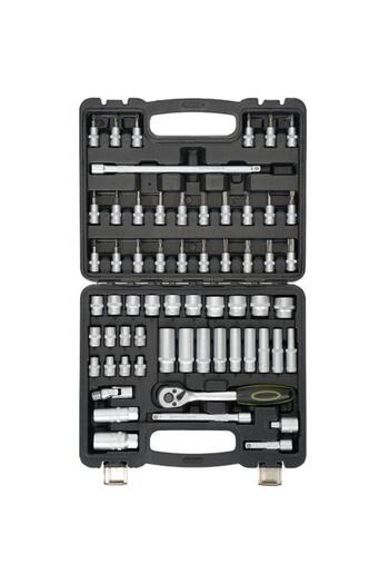 Heinner Multifunctional Tool Set 61 Pieces CTSM015, Chrome Vanadium Material