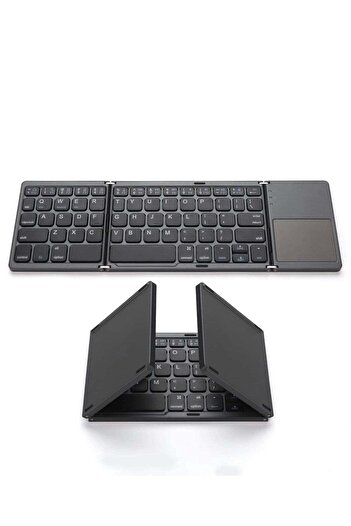 Aookay Hydro Air Ultra-Portable Foldable Bluetooth Keyboard with Touchpad