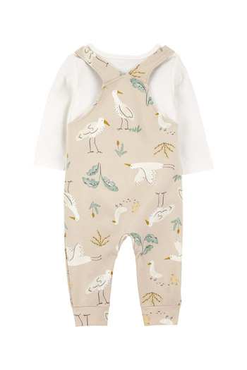 Carter's Baby Ecru Salopet Set