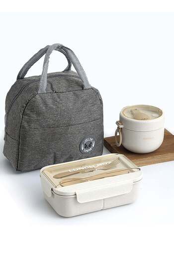 Genaric Lunch Box Adults，Leak-proof Bento Box for Kids, Lunch Box Containers Durable for On-the-Go with Lu