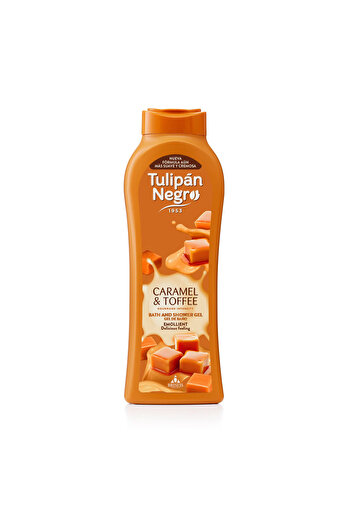 Tulipan Negro Gel de duș Tulipan Black, Caramel Toffee, 650 ml