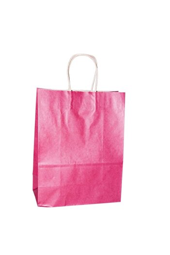 Generic Paper Shopping Bag, size 25 * 33 * 12Cm,120Gsm, set of 12pcs, Color Maroon