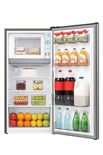 general goldin 150 Lt 5.3 CuFt Single Ooor Refrigerator, Energy Saving, Premium Grey,51x51x107cm