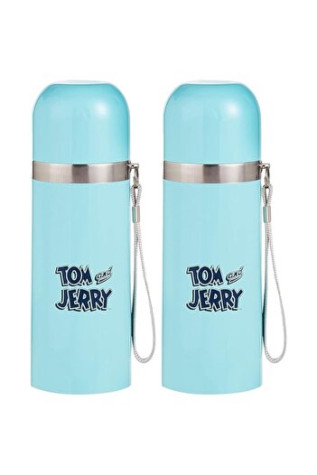 Generic Tom & Jerry 350ml Flask - Blue( )