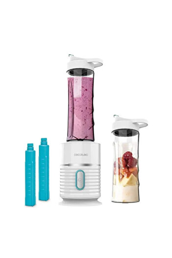 CECOTEC Blender Power Titanium 500 EasyGo, 500W, 2 containers 600ml, 2 cooling tubes