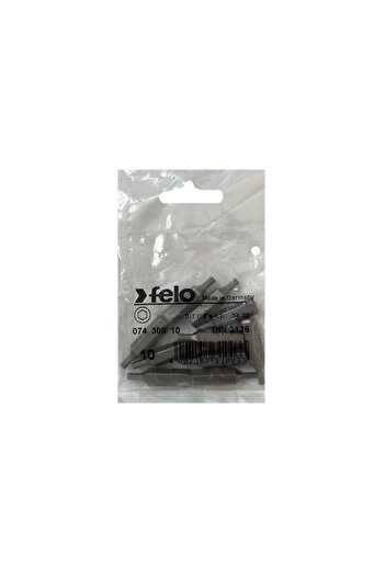 FELO Set 10 biti Felo, seria Industrial profil HEX, C8, HX3.0, 32mm