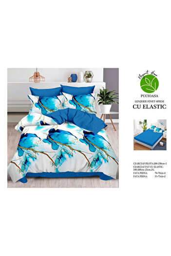 FIONNA.RO Fine Bed Linen With Elastic - Color Spot