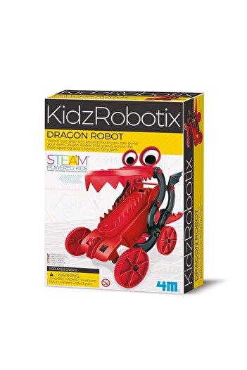 4M Stavebnice motorizovaného draka, Kidz Robotix, 4M, +8 let
