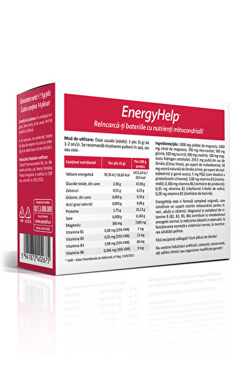 ZENYTH EnergyHelp, 14 sachets x 5 g