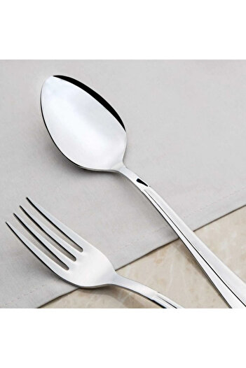 Nehir Fulya Plain 12 Pieces Dinner Knife Set