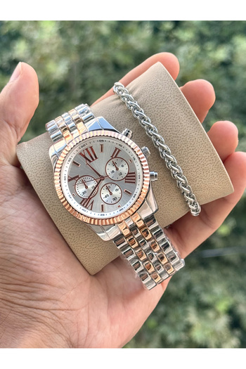 Tulpar Metal Men's Wristwatch Limited Edition with Bracelet Gift