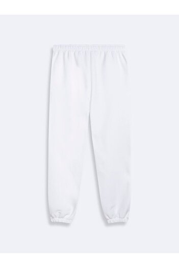 Ltb Sloganlı Jogger Regular Fit Beyaz Eşofman