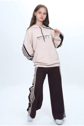 Jannock Σετ αθλητική φόρμα Unisex με κουκούλα 100% βαμβάκι – Άνετο και κομψό σχέδιο-302