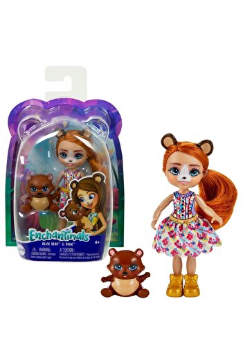 Enchantimals Minik Kız Kardeşler ve Dostları Bexie Bear & Bidie