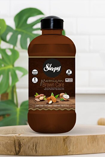 Sleepy Premium Brown Care Liquid Soap 1500 ml