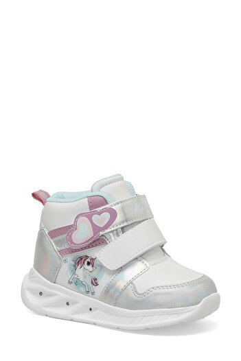 Kinetix MANTE HI 3PR White Girls' High Sneakers