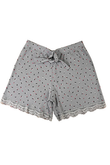 BUTİK1AVM Pantaloni scurți de pijama pentru femei Boxer Bumbac Ultra elastic Confortabil Model de țesătură
