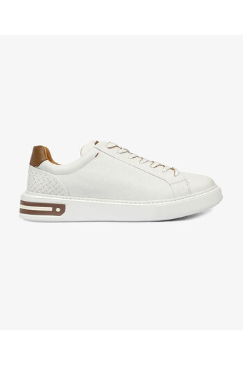 Greyder Men's White Genuine Leather Sneaker Shoes 5Y1Sa14811