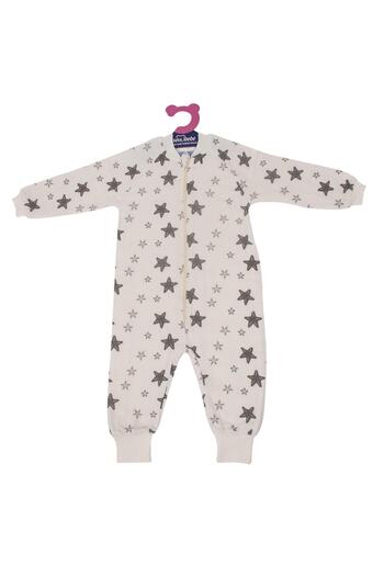 Sevi Bebe Organic Muslin Sleeping Bag Art-309 Gray Star