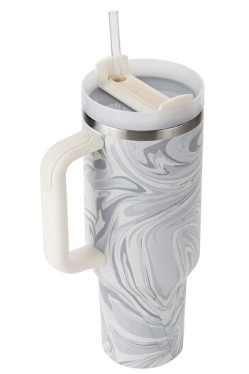 Stanley Quencher H2.0 FlowState Stainless Steel Vacuum Insulated Tumbler with Lid and Straw for Wate