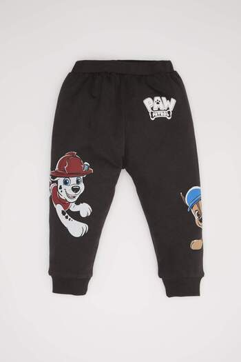 DeFacto Baby Boy 2 Piece Set Paw Patrol Crew Neck Sweatshirt Elastic Waist Jogger Sweatpants D1889A52