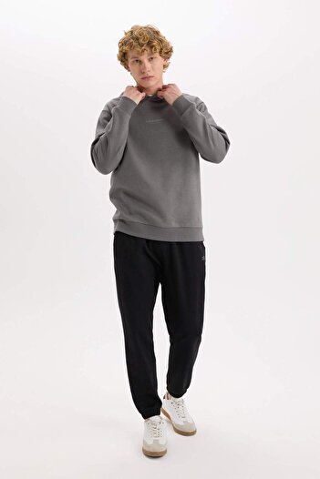 DeFacto Regular Fit Eşofman Altı Cepli Basic Düz Beli Bağcıklı Lastikli Paça D4416AX24AU