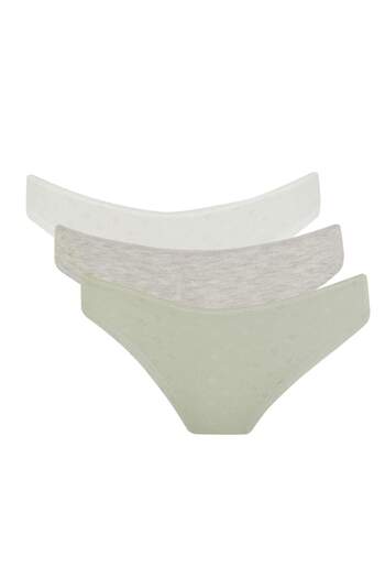 DeFacto Fall in Love Pachet de 3 Slip Slip D1638AX24SM