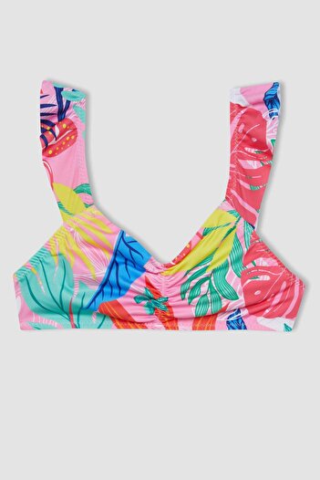 DeFacto Patterned Girl's Bikini Set - C4156A824HS