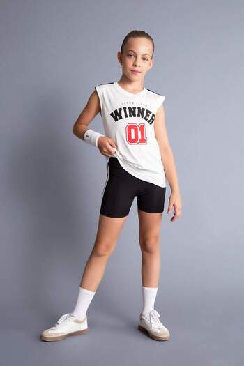 DeFacto Girl's Biker Tights - D1970A824HS Model