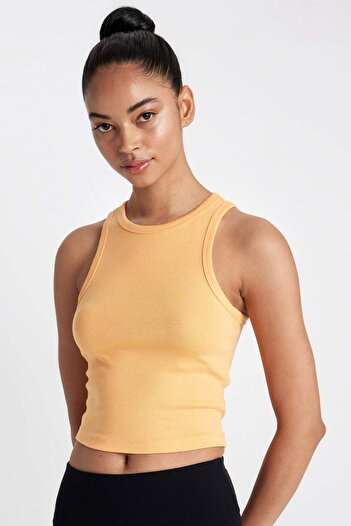 DeFacto Defactofit Crew Neck Modal Sportsman Singlet D3426Ax24Hs
