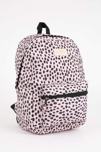 DeFacto Gemusterter Schulrucksack für Damen C5605AXNS
