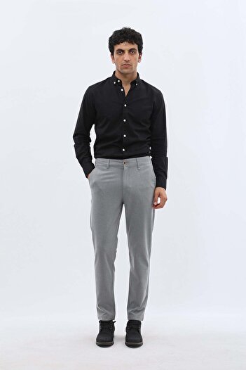 Jeanspro Technical Stretch-Blend Pants - Grey
