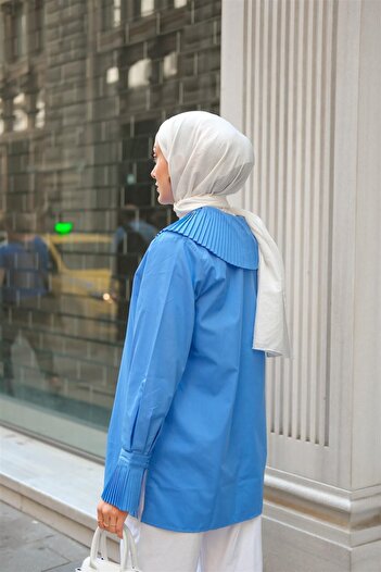 LOCCO Kadın Yaka Piliseli Gömlek