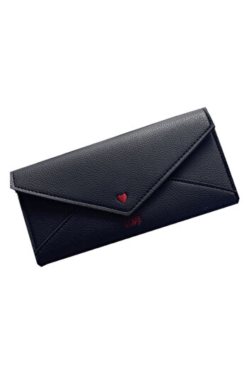 Generic Women’s Versatile Wallet Large Capacity Billfold with Various Pockets PU Leather Wallet