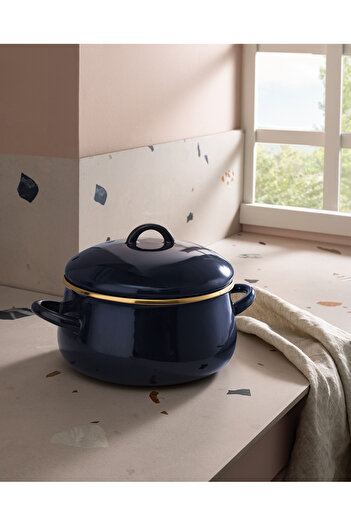 Madame Coco Montferry Pot - Navy Blue - 20 cm