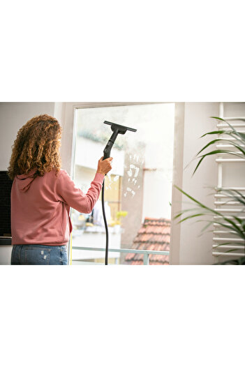 Karcher Sc 4 Easyfix Prime Paket Buharlı Temizlik Makinesi, Halı, Cam ve Dikey Ütü Aparatı Dahil - Beyaz