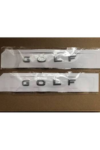 Marka Yeni Nesil Volkswagen Golf 7 7.5 8 Bagaj Yazısı Arma Logo