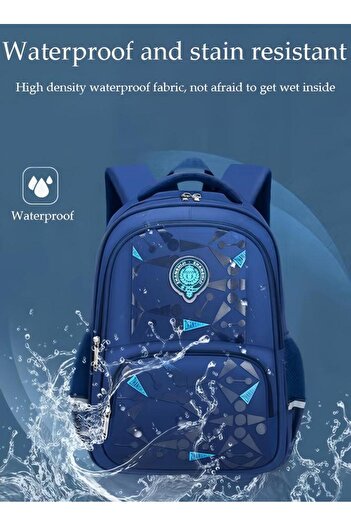 Generic Children's School Backpack, Youth Lightweight Waterproof School Bag With Reflective Strips