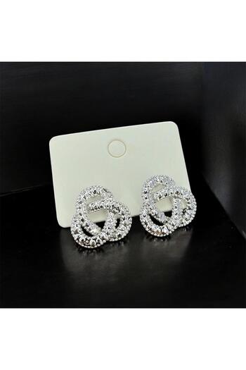 Candy Spiral Patterned Earrings