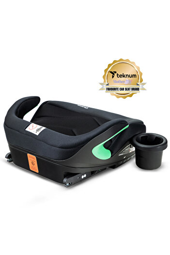 TEKNUM TEKNUM Car Seat I-Size Booster with 4 Reclining Mode & Isofix - Black