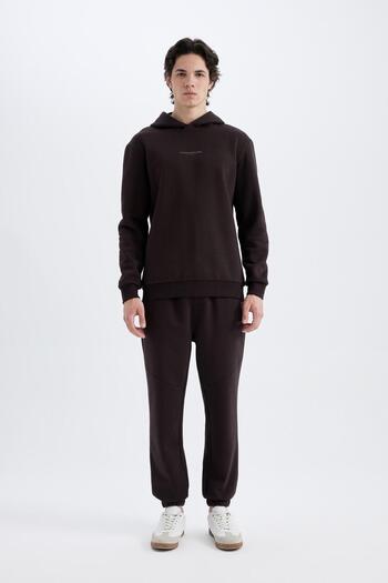 DeFacto Φούτερ Jogger Regular Fit - Ελαστικό πόδι με τσέπες με φερμουάρ Y5511az24au