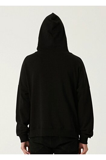 VBSVİBES Unisex Oversize Cruel Printed Hooded Sweatshirt