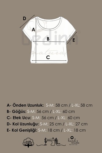 Bedinn Muslin Basic Μπλούζα - Φυσική Καλοκαιρινή Άνεση
