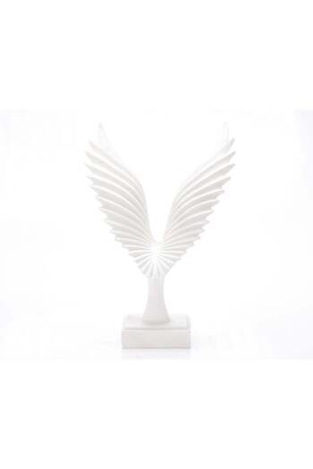 Ella Home Italia "Bird" White resin statuette