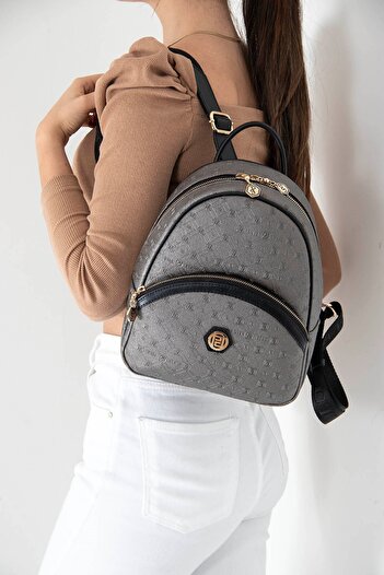 Silver Polo Silver & Polo Platinum - Rucsac negru Sp945 pentru femei