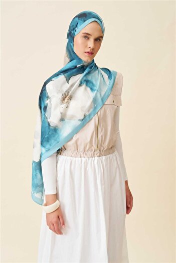 İpekhan Jardin Secret Collection Soft Shawl 3063-06