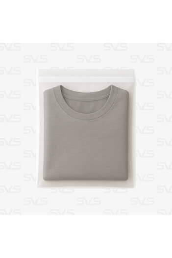 SVS ETİKET PLASTİK Buzlu Şeffaf Kargo Poşeti - 35x45 Cm - 100 Adet