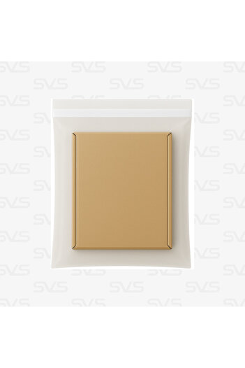 SVS ETİKET PLASTİK Buzlu Şeffaf Kargo Poşeti - 45x55 Cm - 100 Adet