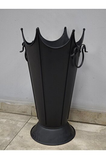 flamestove FS-8192-MS MAT SİYAH ODUNLUK
